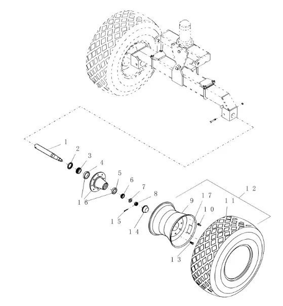 87505495 - Ступица